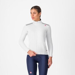 CASTELLI Fahrrad-Thermojacke - ESPRESSO AIR W - Weiß