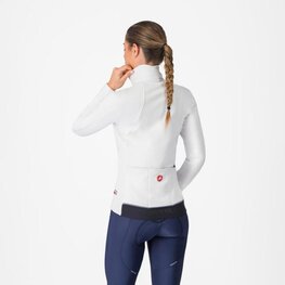 CASTELLI Fahrrad-Thermojacke - ESPRESSO AIR W - Weiß
