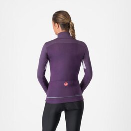 CASTELLI Fahrrad-Thermojacke - ENTRATA 2 W - Lila