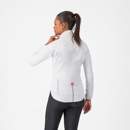 CASTELLI wasserfeste Jacke - EMERGENCY 3 W RAIN - Weiß