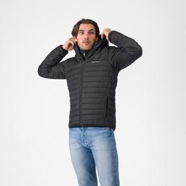 CASTELLI Fahrrad-Thermojacke - CLASSICO PUFFY - Schwarz