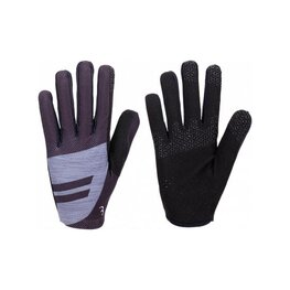 BBB Langfinger-Fahrradhandschuhe - LITEZONE - Grau/Schwarz