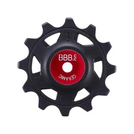BBB Riemenscheiben - ROLLERBOYS CERAMIC 12T, 14T - Rot/Schwarz