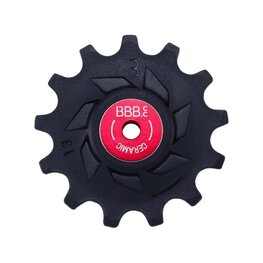 BBB Riemenscheiben - ROLLERBOYS CERAMIC 11T, 13T - Rot/Schwarz