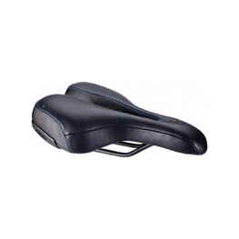 BBB Sattel - SPORTPLUS ACTIVE LEATHER 170MM - Schwarz
