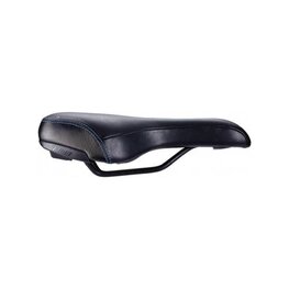 BBB Sattel - SPORTPLUS ACTIVE LEATHER 170MM - Schwarz