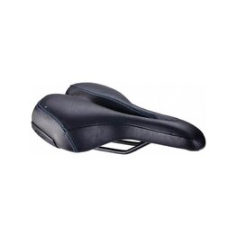 BBB Sattel - SPORTPLUS ACTIVE LEATHER 185MM - Schwarz