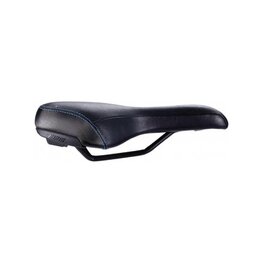 BBB Sattel - SPORTPLUS ACTIVE LEATHER 185MM - Schwarz