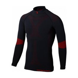 BBB Langarm Fahrrad-Shirt - FIRLAYER - Rot/Schwarz