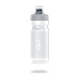 BBB Fahrrad-Wasserflasche - AUTOTANK MUDCAP AUTOCLOSE 550 ML - Transparent