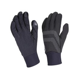 BBB Langfinger-Fahrradhandschuhe - RACE SHIELD WB 2.0 - Schwarz