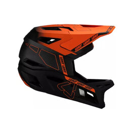 LEATT Fahrradhelm - MTB GRAVITY 6.0 CARBON - Rot/Schwarz