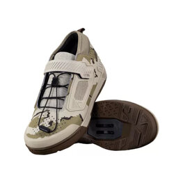 LEATT Fahrradschuhe - CLIP 4.0 - Grau/Braun