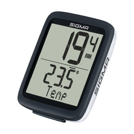 SIGMA SPORT Tachometer - BC 10.0 STS - Weiß/Schwarz