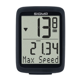 SIGMA SPORT Tachometer - BC 10.0 STS - Weiß/Schwarz