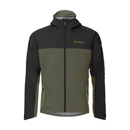VAUDE wasserfeste Jacke - MOAB RAIN  - Grün/Schwarz