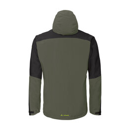 VAUDE wasserfeste Jacke - MOAB RAIN  - Grün/Schwarz