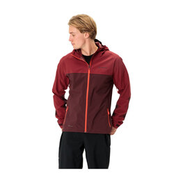 VAUDE wasserfeste Jacke - MOAB RAIN  - Rot/bordeaux