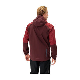 VAUDE wasserfeste Jacke - MOAB RAIN  - Rot/bordeaux