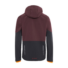 VAUDE Winddichte Fahrradjacke - QIMSA SOFTSHELL - bordeaux/Schwarz