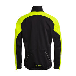 VAUDE Winddichte Fahrradjacke - POSTA SOFTSHELL VI - Gelb/Schwarz