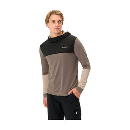 VAUDE Kapuzenpullover - QIMSA HOODY - Braun/Schwarz