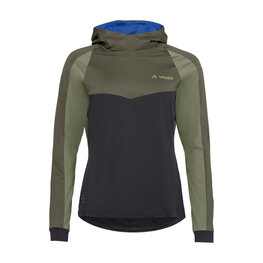 VAUDE Langarm Fahrradtrikot für den Winter - QUIMSA LS - Grün/Schwarz