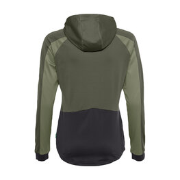 VAUDE Langarm Fahrradtrikot für den Winter - QUIMSA LS - Grün/Schwarz