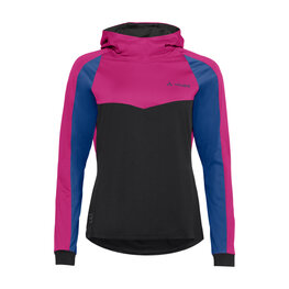 VAUDE Langarm Fahrradtrikot für den Winter - QUIMSA LS - Rosa/Schwarz/Blau