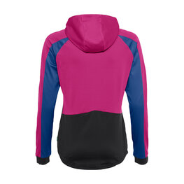 VAUDE Langarm Fahrradtrikot für den Winter - QUIMSA LS - Rosa/Schwarz/Blau
