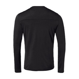 VAUDE Langarm Fahrrad-Shirt - MONVISO MERINO - Schwarz