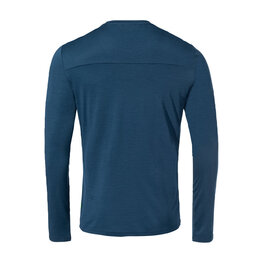 VAUDE Langarm Fahrrad-Shirt - MONVISO MERINO - Blau