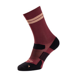 VAUDE Klassische Fahrradsocken - MID II - bordeaux