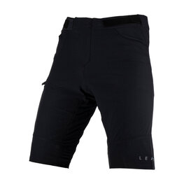 LEATT Fahrradshorts ohne Träger - MTB TRAIL 2.0 - Schwarz