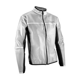 LEATT wasserfeste Jacke - MTB RACECOVER - Weiß