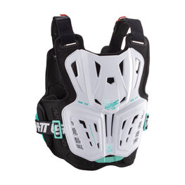 LEATT Brust- und Rückenprotektor - CHEST PROTECTOR 4.5 WOMEN - Schwarz/Weiß/Grün