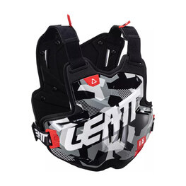 LEATT Brust- und Rückenprotektor - CHEST PROTECTOR 1.5 TORQUE - Schwarz/Weiß/Rot