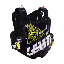 LEATT Brust- und Rückenprotektor - CHEST PROTECTOR 1.5 TORQUE - Schwarz/Gelb/Weiß