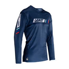 LEATT Langarm Fahrradtrikot für den Sommer - MTB ENDURO 4.0 - Blau