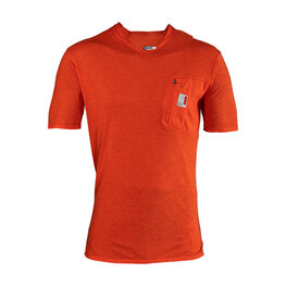 LEATT Kurzarm Fahrradtrikot - MTB ALLMOUNTAIN 2.0 - Rot