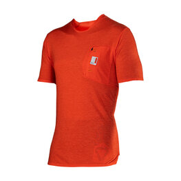 LEATT Kurzarm Fahrradtrikot - MTB ALLMOUNTAIN 2.0 - Rot