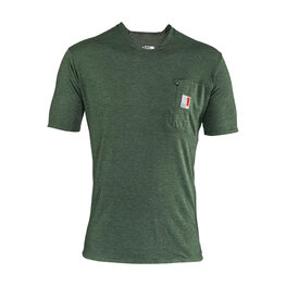 LEATT Kurzarm Fahrradtrikot - MTB ALLMOUNTAIN 2.0 - Grün