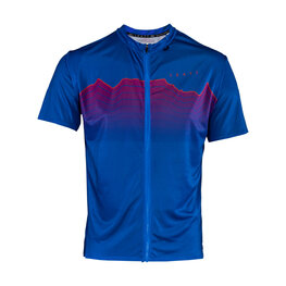 LEATT Kurzarm Fahrradtrikot - MTB TRAIL 3.0 - Blau