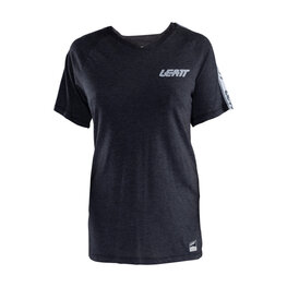 LEATT Kurzarm Fahrradtrikot - MTB ALLMOUNTAIN 2.0 W - Schwarz