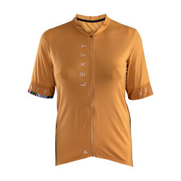 LEATT Kurzarm Fahrradtrikot - MTB ENDURANCE 5.0 W - Orange