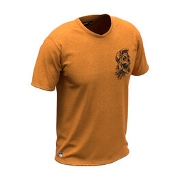 LEATT Kurzarm Fahrradtrikot - MTB ALLMOUNTAIN 2.0 JUNIOR - Braun