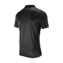 LEATT Kurzarm Fahrrad-Shirt - POLO TEAM SHORT - Schwarz