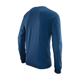LEATT Langarm Fahrrad-Shirt - CORE LONG - Blau