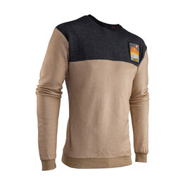 LEATT Kapuzenpullover - PREMIUM - Braun/Schwarz