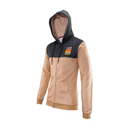 LEATT Kapuzenpullover - PREMIUM - Braun/Schwarz